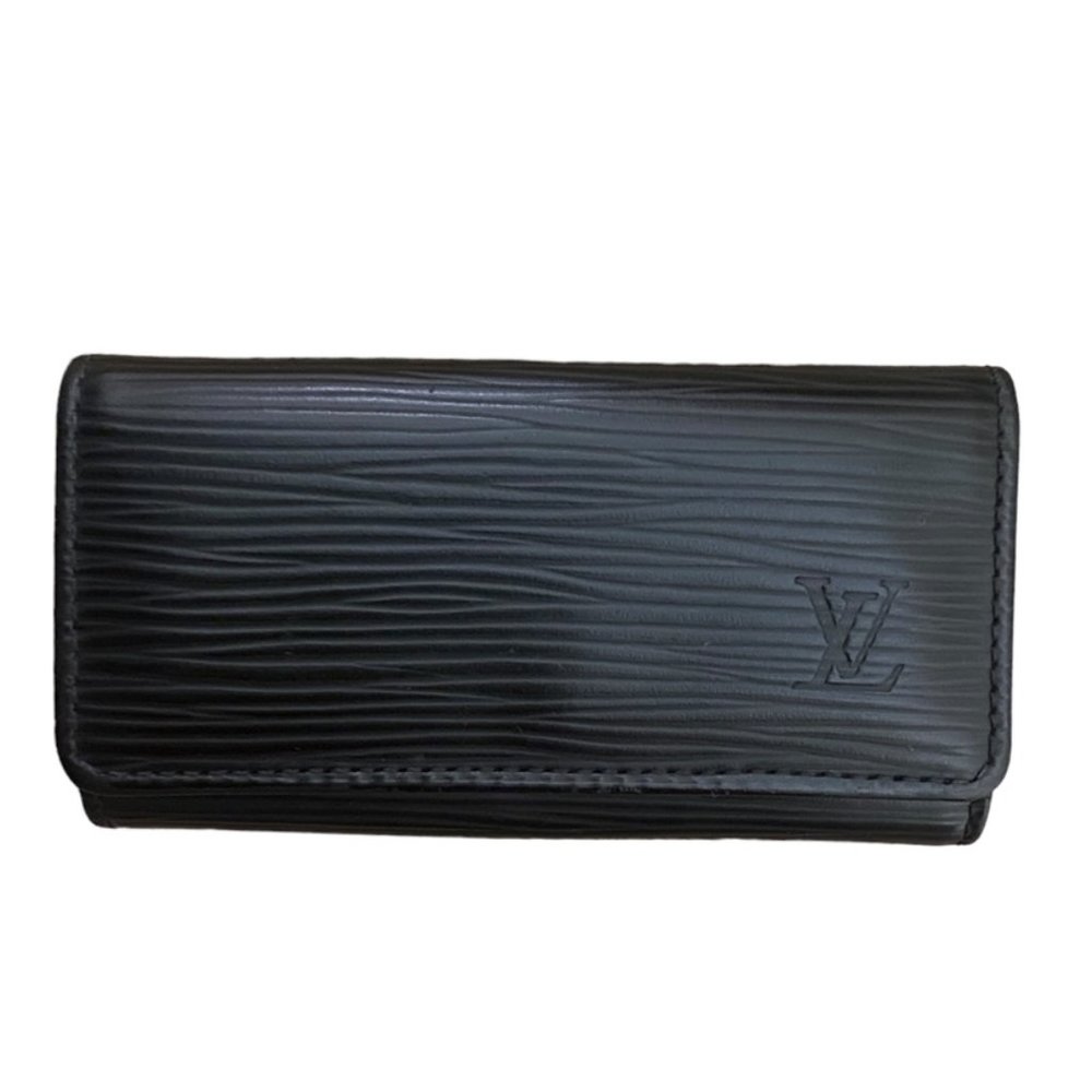 Louis Vuitton - Epi Leather 4 Key Holder - Black